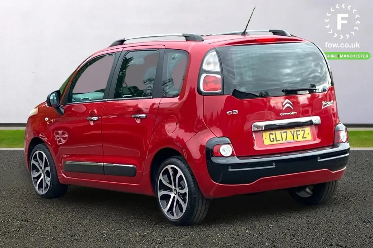 Used Citroën C3 Picasso Platinum 100 HP (73 kW) 2017 Red MPV