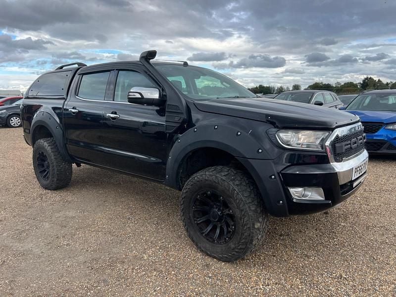 Black Used 2016 Ford Ranger Limited Pickup | £9,500 (Good price) - Image 1/4