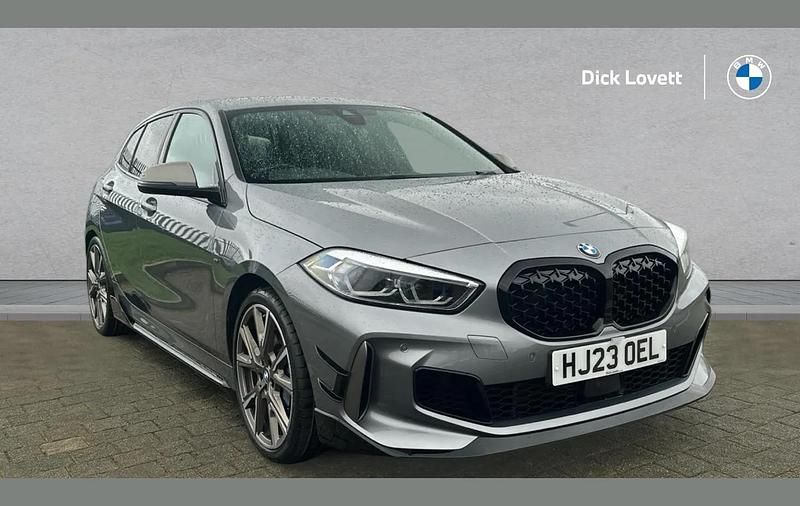 Used BMW M135 Shadowline 302 HP (222 kW) 2023 Grey Hatchback