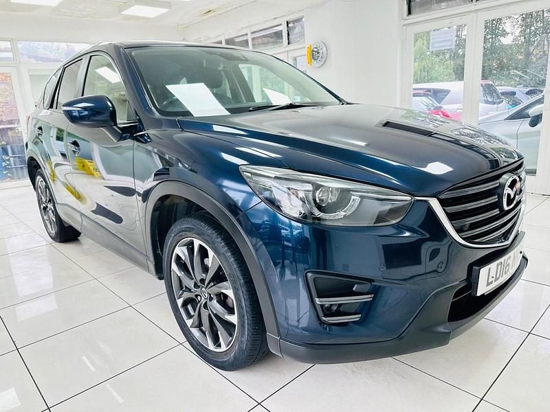 Blue Used 2016 Mazda CX-5 Inclusive SUV | £8,900 (Fair price) - Image 1/4