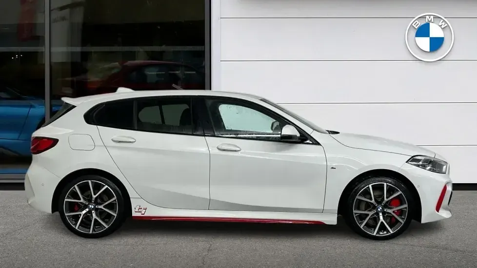 Used BMW 128 ti Shadowline 261 HP (191 kW) 2021 White Hatchback