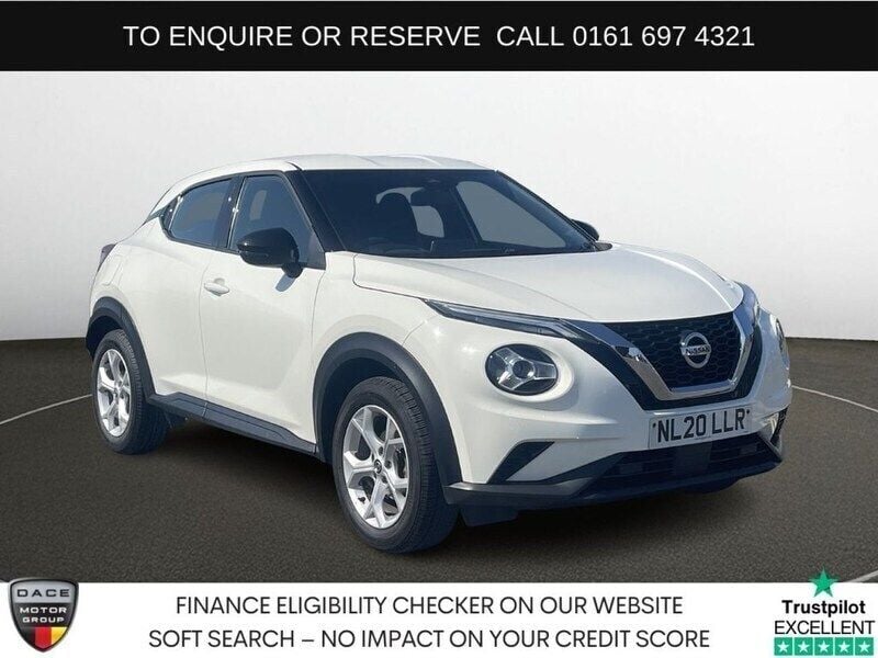 White Used 2020 Nissan Juke Acenta SUV | £9,440 (Good price) - Image 1/3