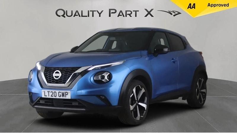 Used Nissan Juke Tekna 2020 Blue SUV