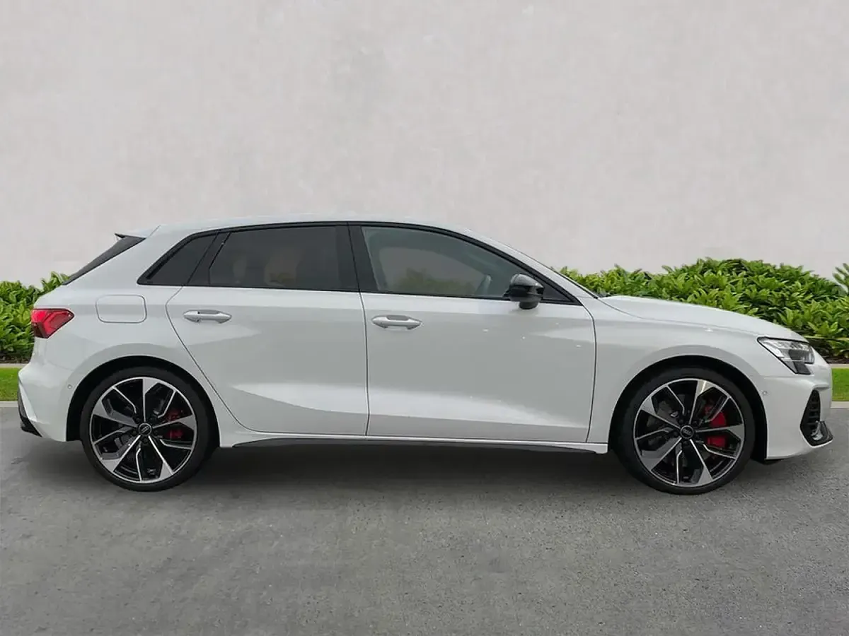 Used Audi S3 Sportback Black Edition 333 HP (244 kW) 2025 White Hatchback