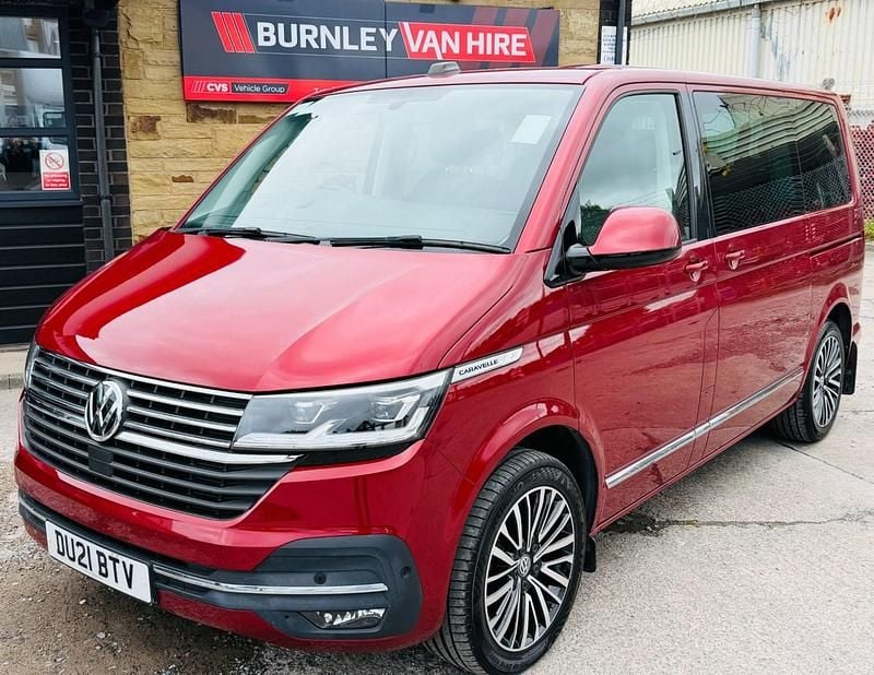 Red Used 2021 VW Caravelle Executive MPV | £43,500 (Fair price) - Image 1/4