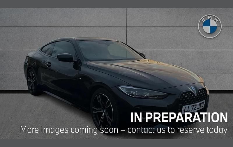 Black Used 2022 BMW 420 M Sport Coupe | £27,790 (Fair price) - Image 1/4