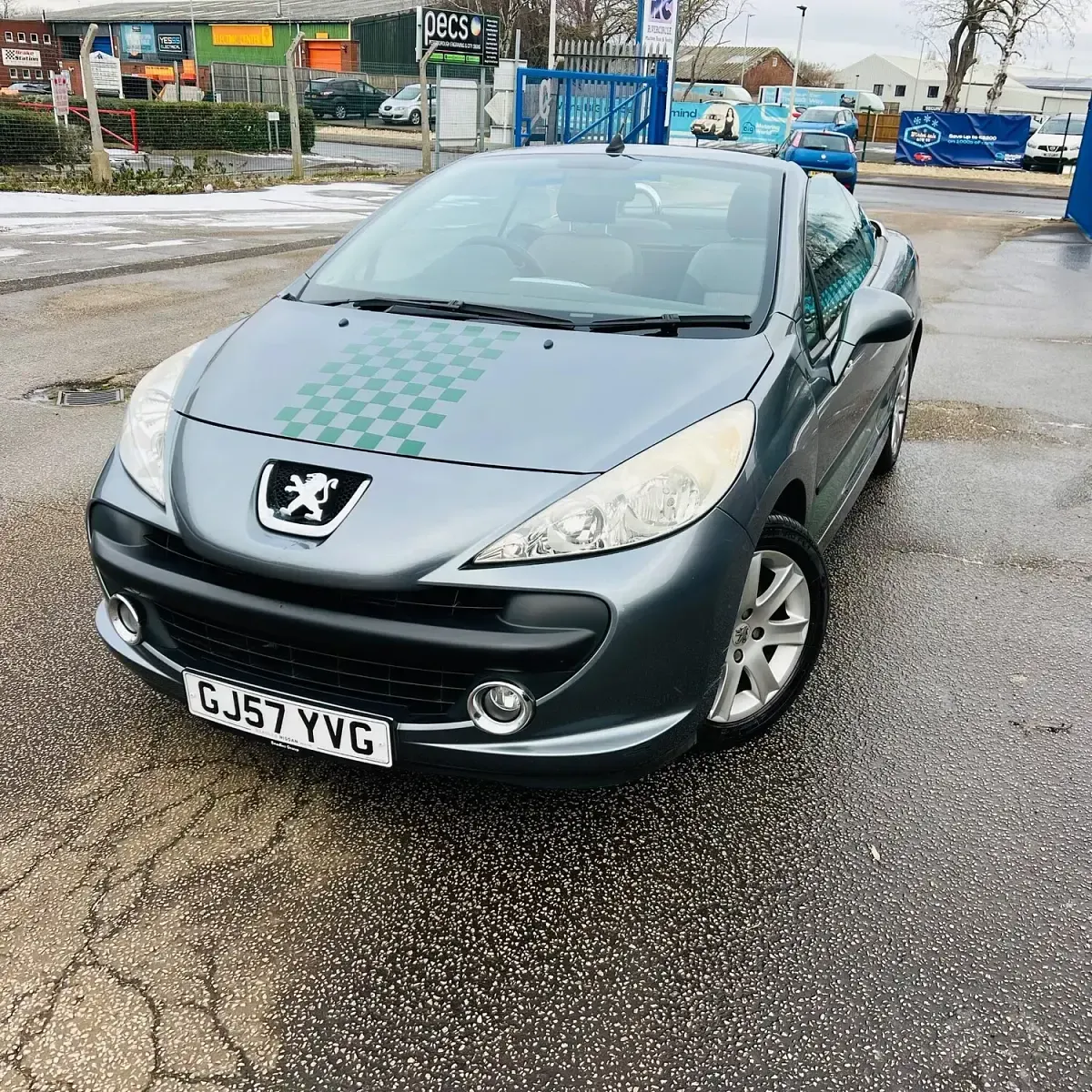 Used Peugeot 207 Sport 120 HP (88 kW) 2007 Grey Cabriolet