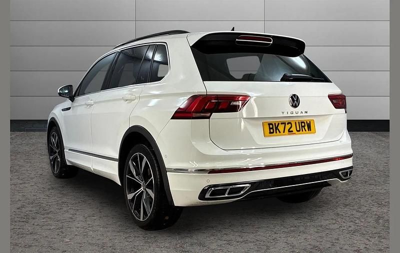 Used VW Tiguan R-line 150 HP (110 kW) 2022 White SUV