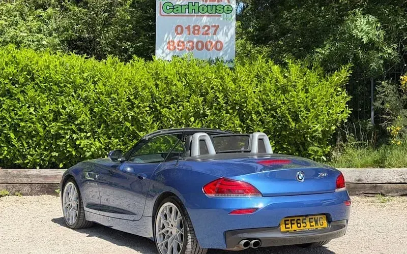 Used BMW Z4 M Sport 245 HP (180 kW) 2015 Blue Cabriolet