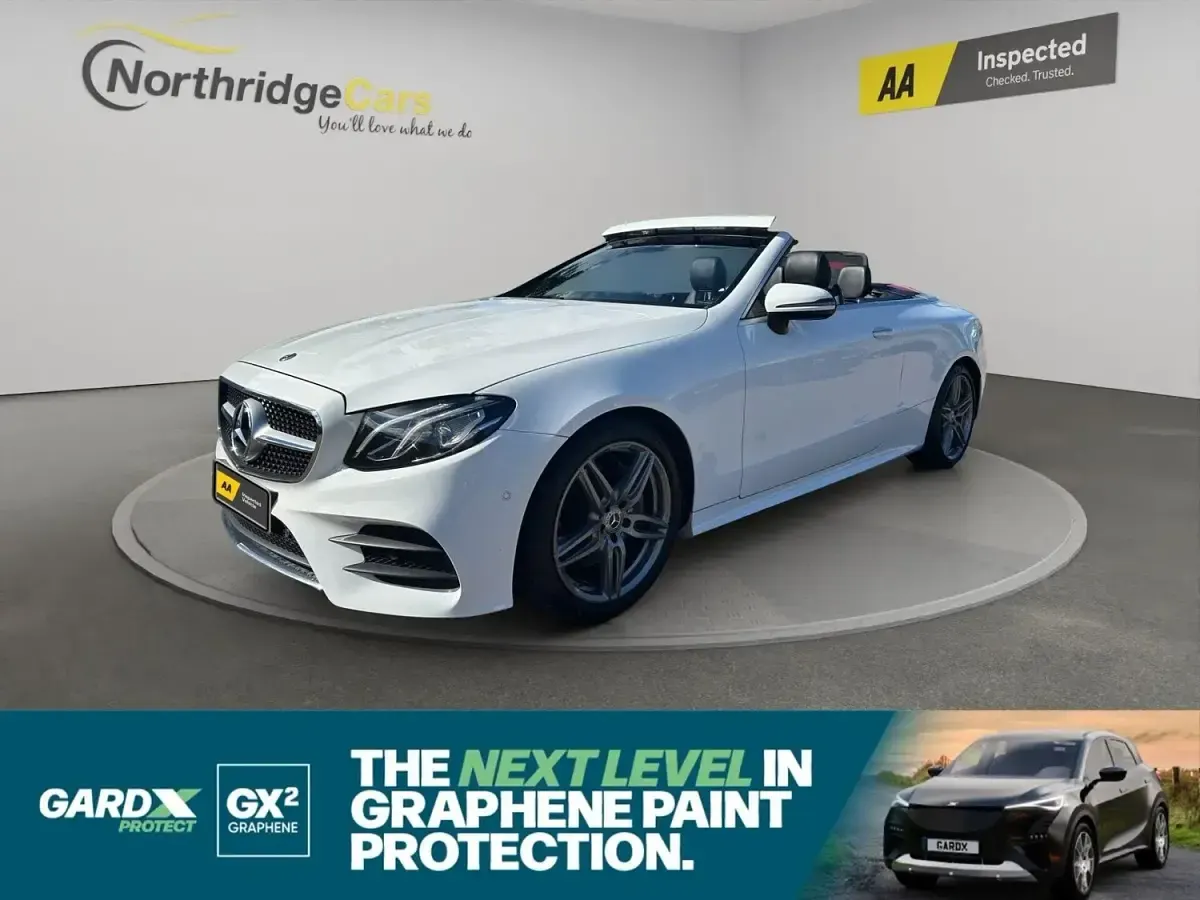 Used Mercedes E220 AMG Line Premium 2018 White Cabriolet