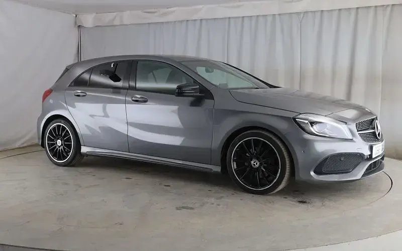 Used Mercedes A200 AMG Line Premium 136 HP (100 kW) 2017 Grey Hatchback