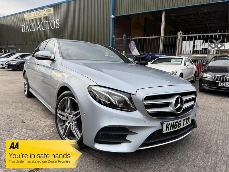 Silver Used 2016 Mercedes E220 AMG Line Premium Plus Sedan | £16,495 (Expensive) - Image 1/4