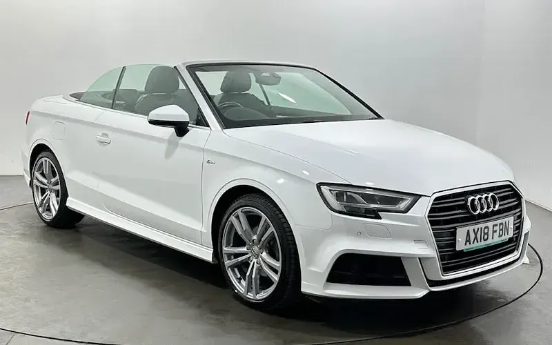Used Audi A3 Cabriolet S-Line 150 HP (110 kW) 2018 Cabriolet