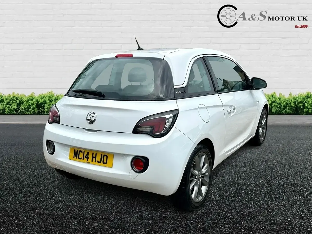 Used Vauxhall Adam Jam 2014 White Hatchback