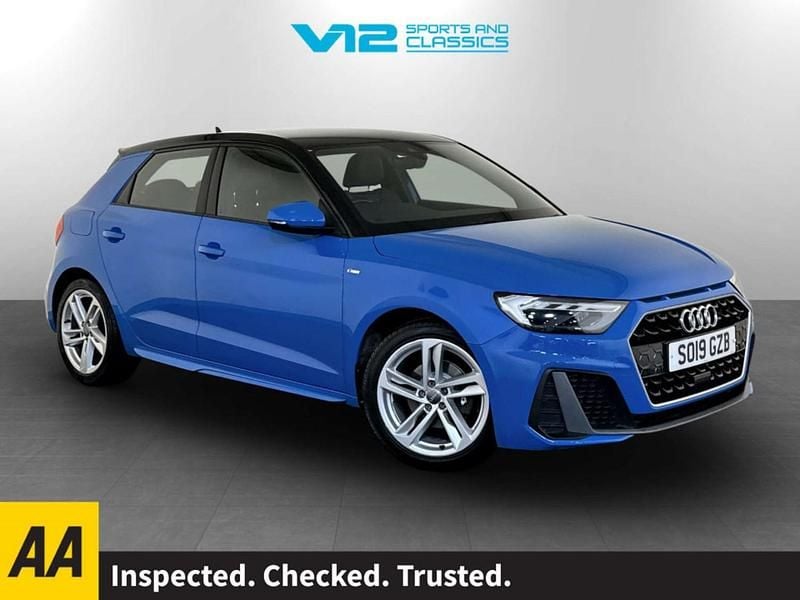 Blue Used 2019 Audi A1 S-Line Hatchback | £10,495 - Image 1/3