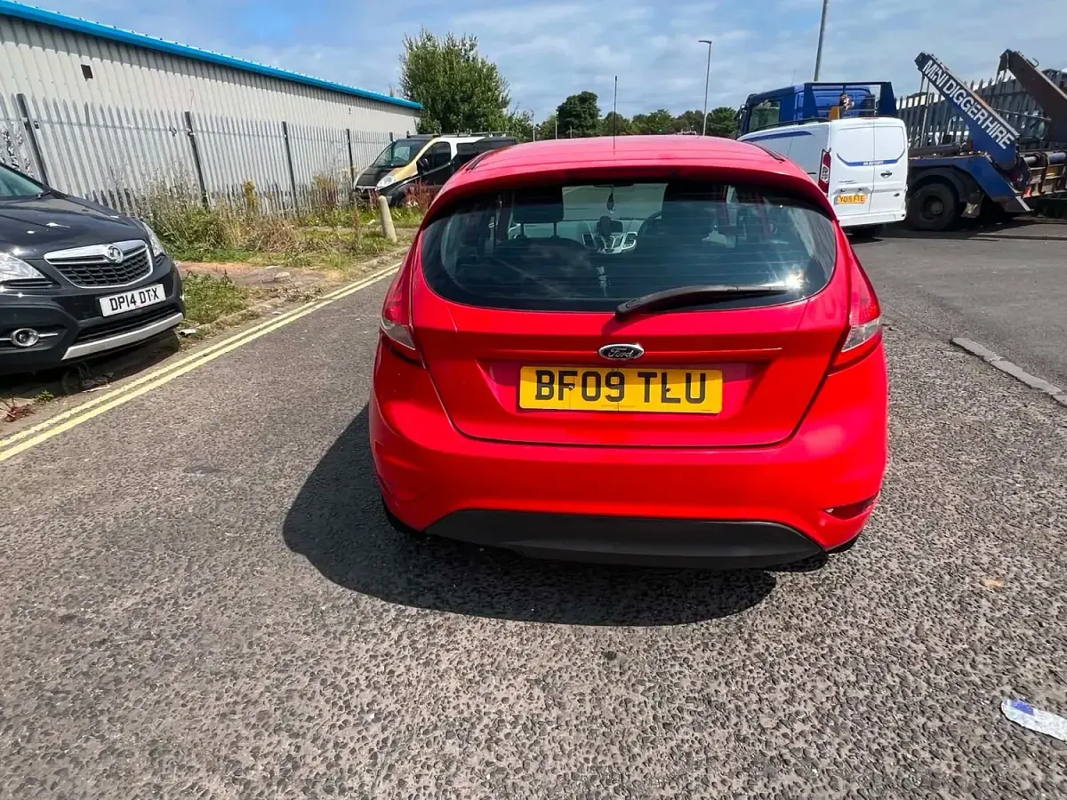 Used Ford Fiesta Style 2009 Red Hatchback