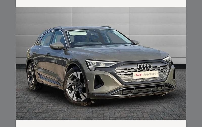 Chronos grey Used 2023 Audi Q8 e-tron Sport SUV | £32,995 (Fair price) - Image 1/4
