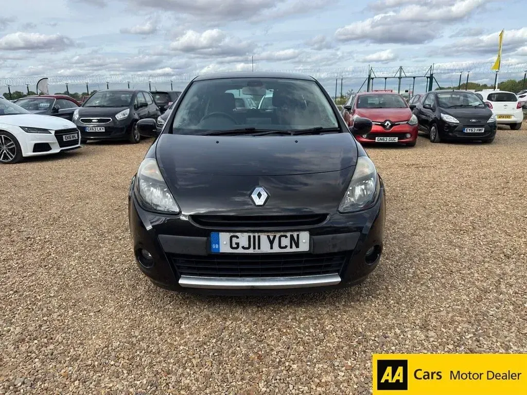 Used Renault Clio Dynamique 98 HP (72 kW) 2011 Black Hatchback