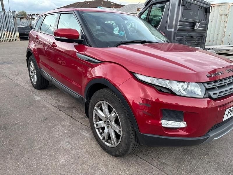 Begagnad Land Rover Range Rover evoque Pure 2012 Röd SUV