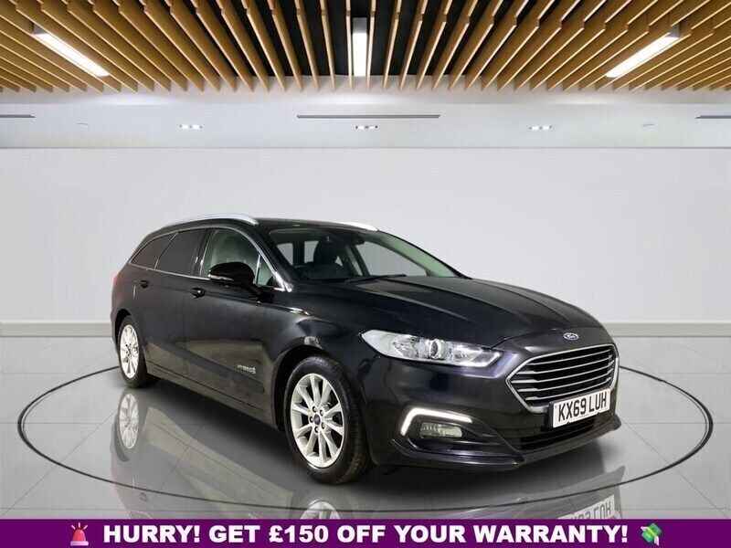 Black Used 2019 Ford Mondeo Titanium Estate | £10,099 (Fair price) - Image 1/3
