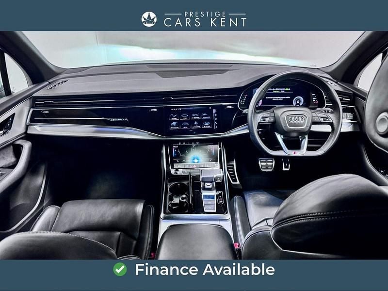 Used Audi Q7 S-Line 340 HP (250 kW) 2022 Blue SUV