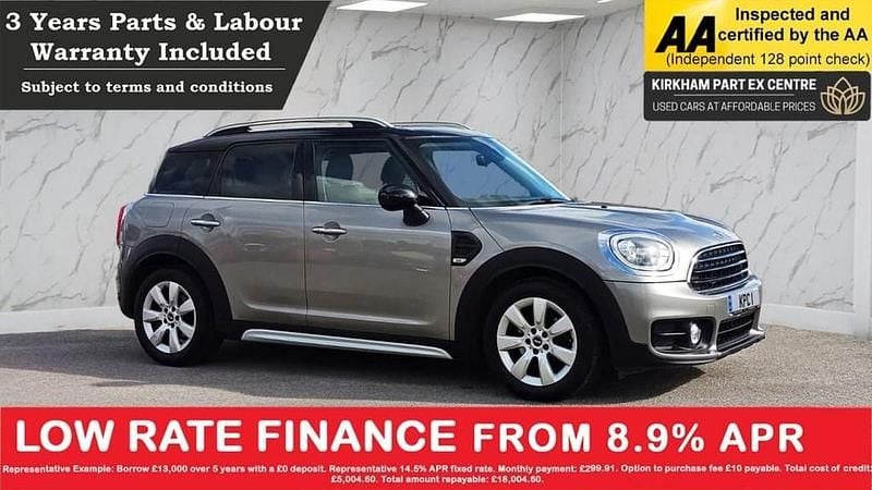 Silver Used 2017 Mini Cooper Countryman SUV | £8,500 (A bit pricey) - Image 1/4