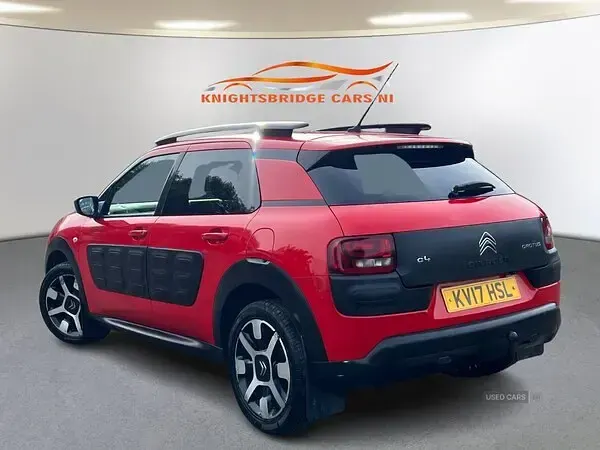 Used Citroën C4 Cactus Flair 98 HP (72 kW) 2017 Red Hatchback