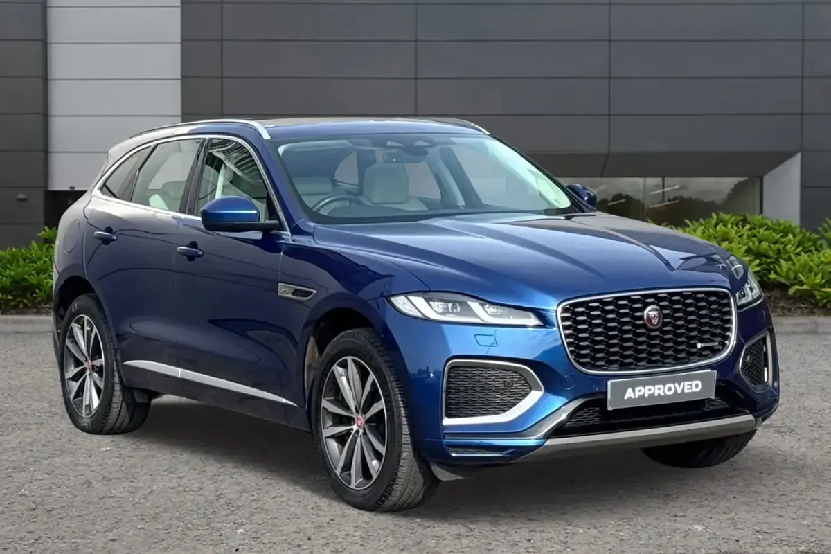Usado Jaguar F-Pace R-Dynamic 300 HP (220 kW) 2022 Azul SUV
