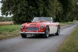 Used Austin Healey 3000 MK I 146 HP (107 kW) 1959 Red Cabriolet