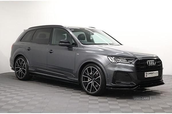 Used Audi Q7 Black Edition 286 HP (210 kW) 2022 Grey SUV