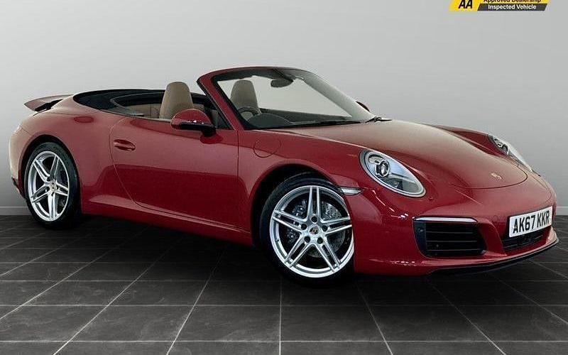 Red Used 2017 Porsche 911 Cabriolet | £59,995 - Image 1/2