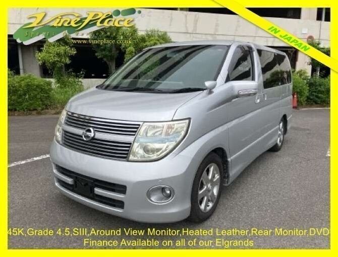 Silver Used 2008 Nissan Elgrand MPV | £10,000 (Good price) - Image 1/3