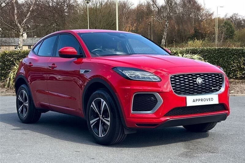 Red Used 2021 Jaguar E-Pace R-Dynamic SUV | £21,100 (Fair price) - Image 1/4