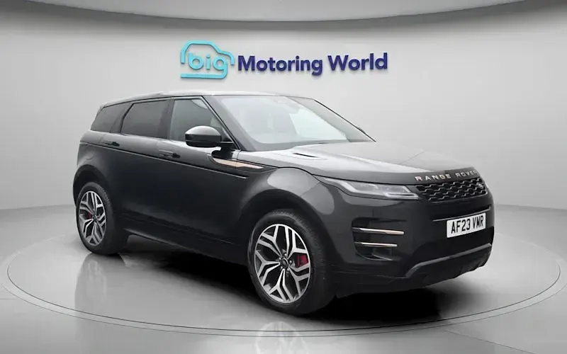 Used Land Rover Range Rover evoque Autobiography 309 HP (227 kW) 2023 Black SUV
