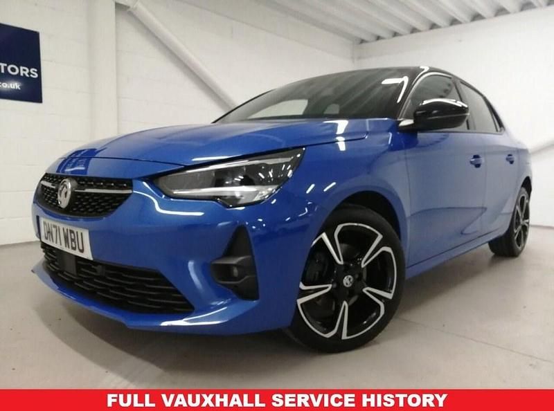 Used Vauxhall Corsa Edition 100 HP (73 kW) 2022 Blue Hatchback