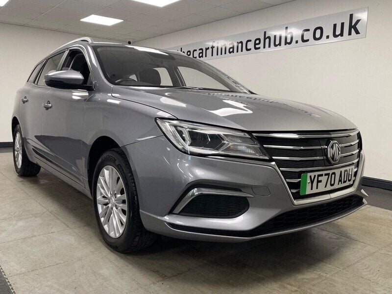 Silver Used 2021 MG MG5 EV Exclusive Estate | £7,990 (Good price) - Image 1/4