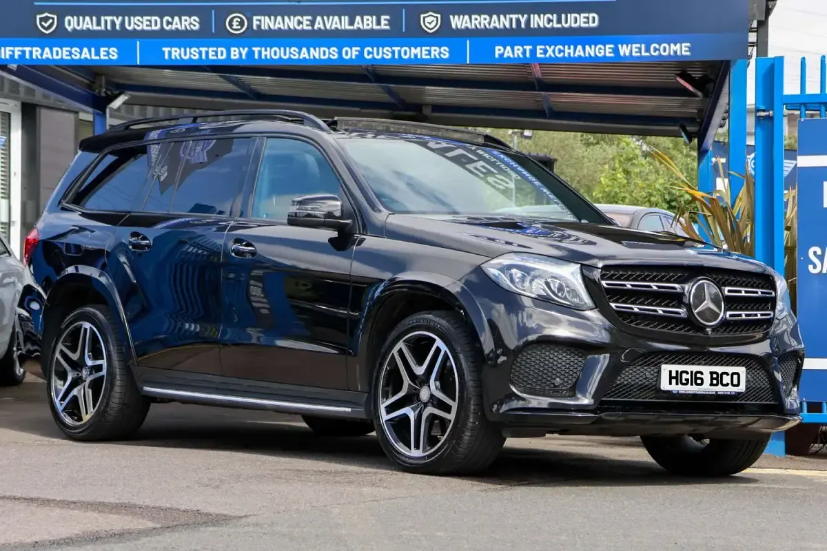 Used Mercedes GLS350 AMG line 2016 Black SUV