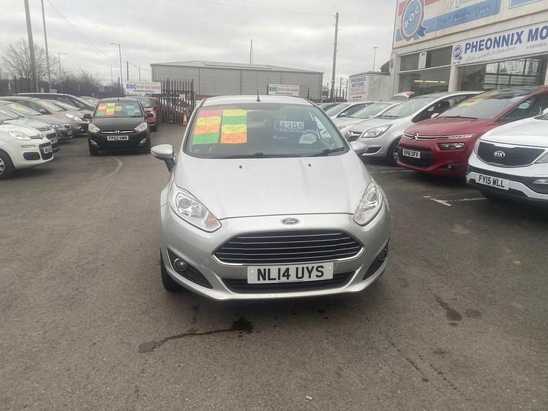 Used Ford Fiesta Zetec 2014 Silver Hatchback