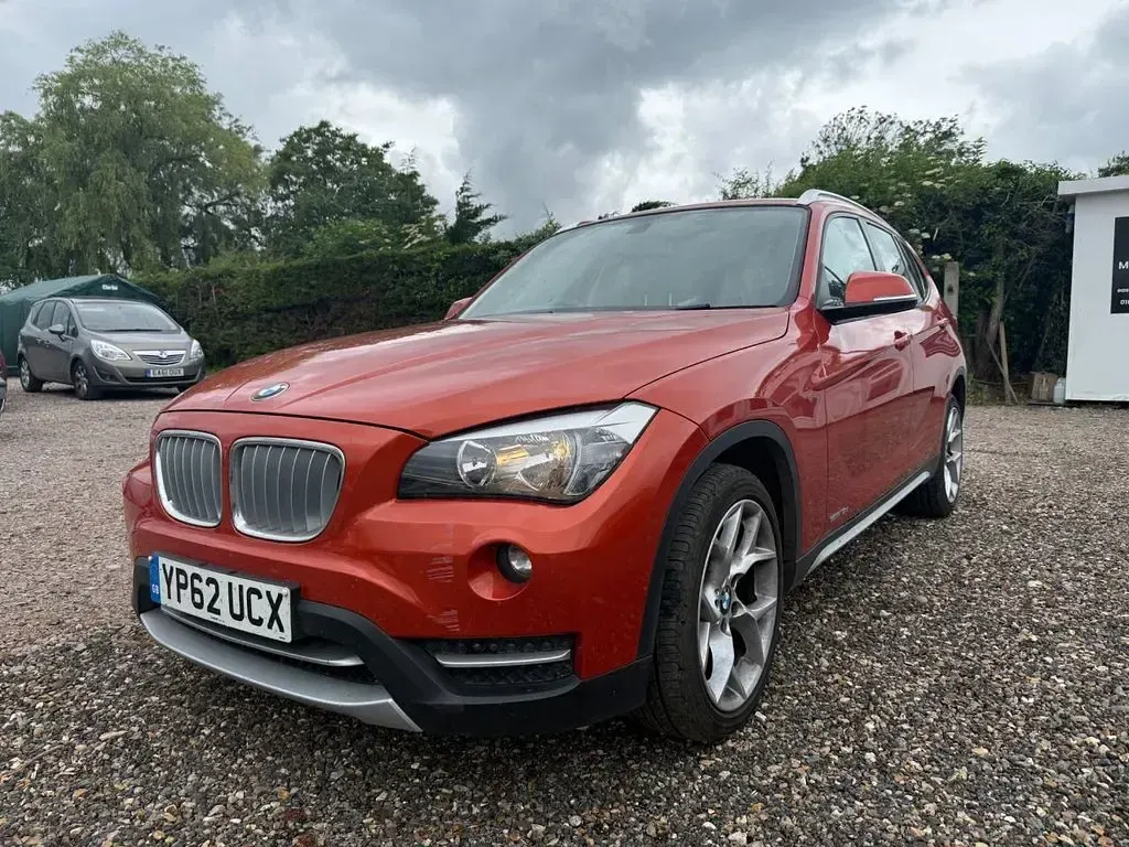 Used BMW X1 xLine 143 HP (105 kW) 2012 Orange SUV