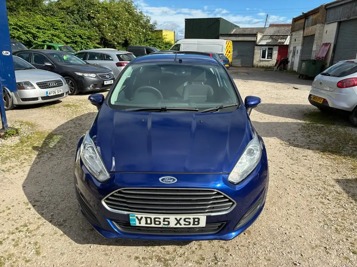 Used Ford Fiesta Style 82 HP (60 kW) 2015 Blue Hatchback