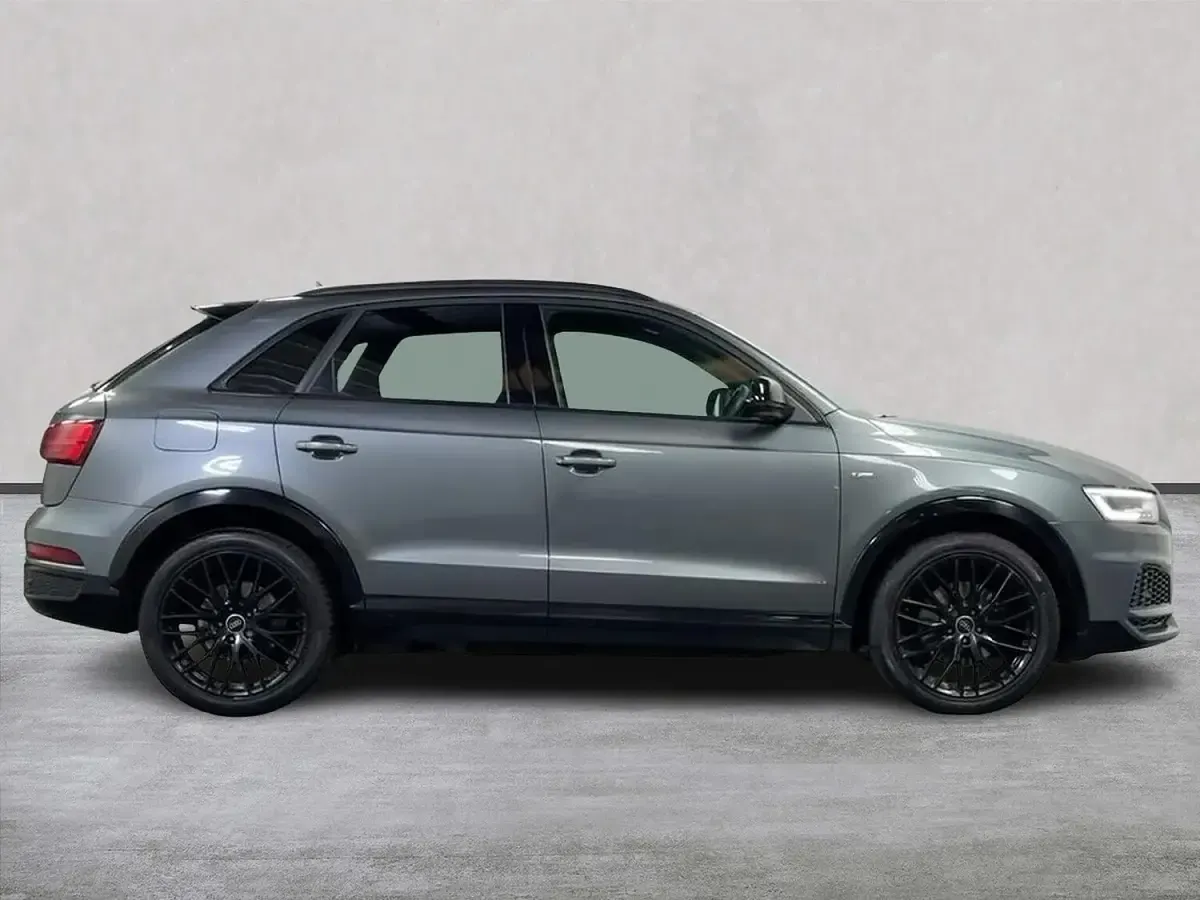 Used Audi Q3 Black Edition 184 HP (135 kW) 2018 Grey SUV