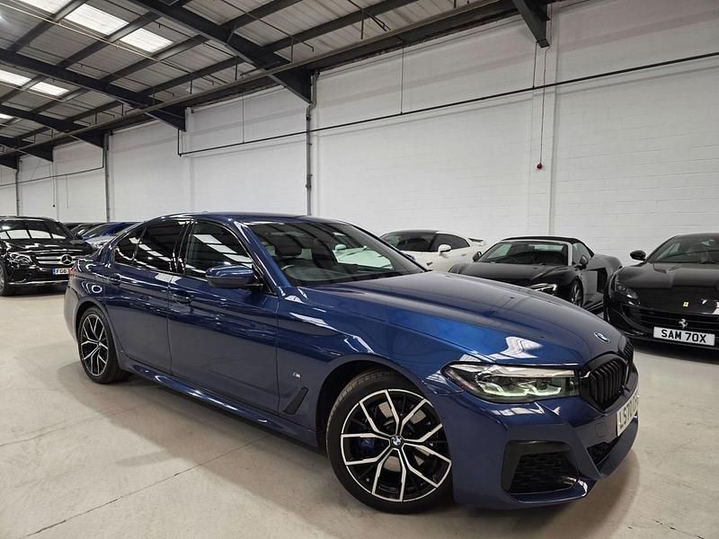 Used BMW 530e M Sport 2020 Blue Sedan
