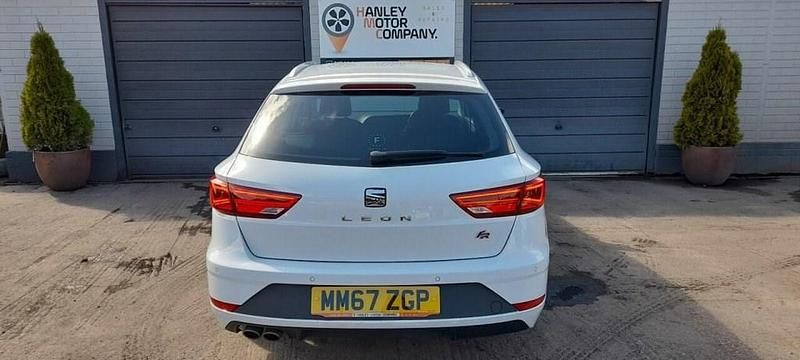 Used Seat Leon FR 2018 White Estate