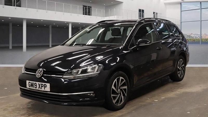 Used VW Golf VII Match 115 HP (84 kW) 2019 Deep black pearl Estate