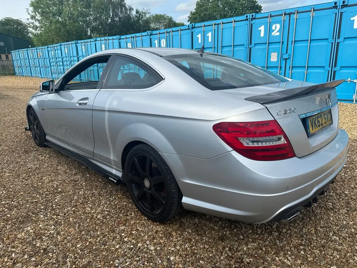 Used Mercedes C220 AMG 2012 Silver Coupe