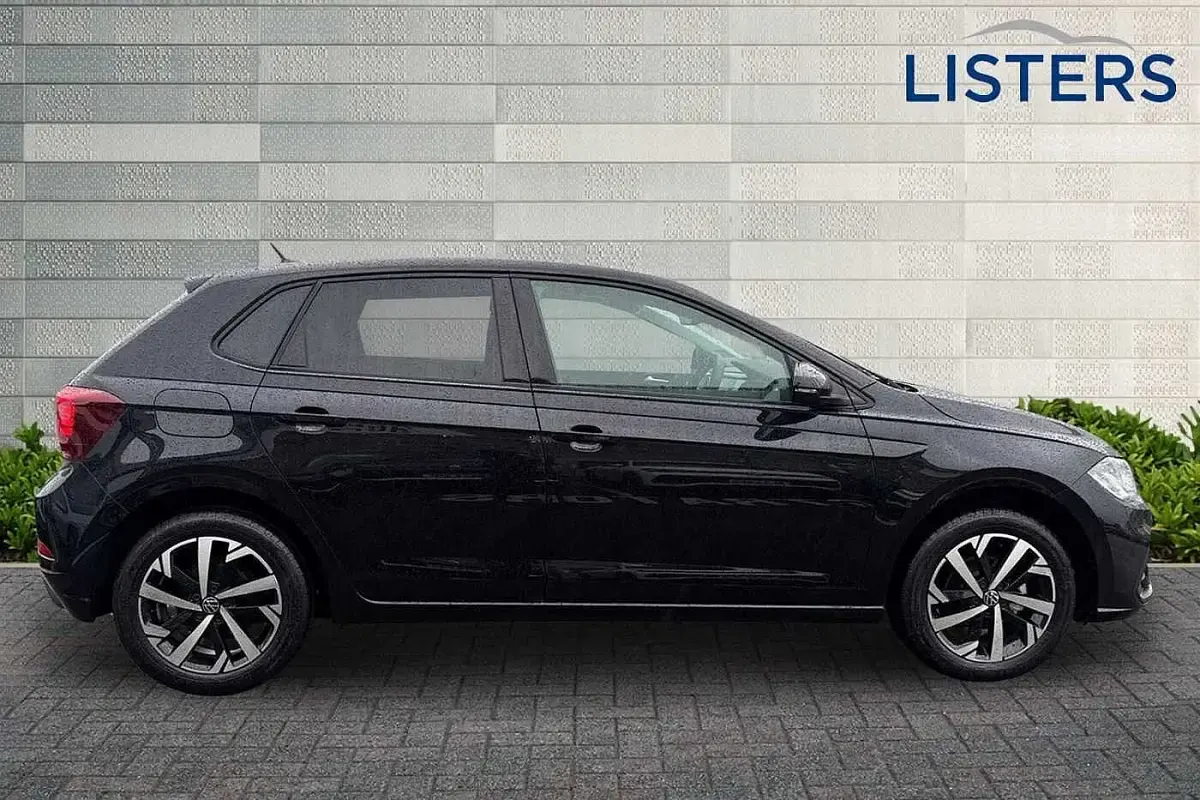 Used VW Polo Match 95 HP (69 kW) 2025 Black Hatchback