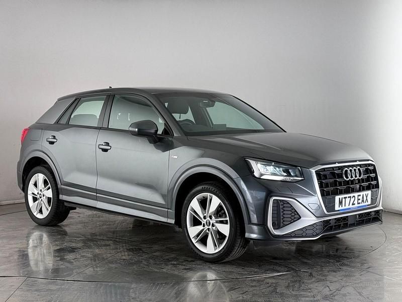 Begagnad Audi Q2 S-Line 2022 Grå SUV