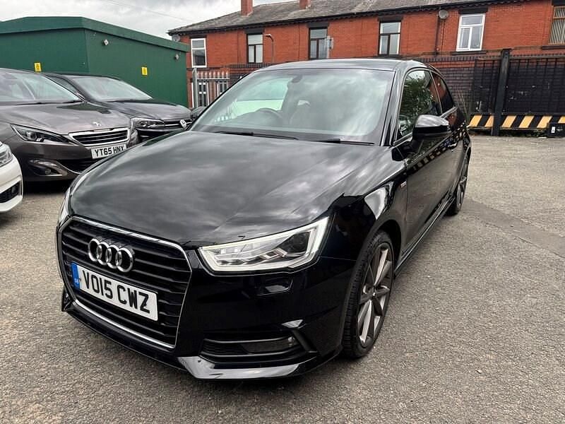 Used Audi A1 S-Line 2015 Black Hatchback