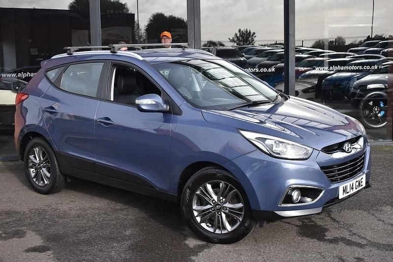 Used Hyundai ix35 SE 135 HP (99 kW) 2014 Blue SUV