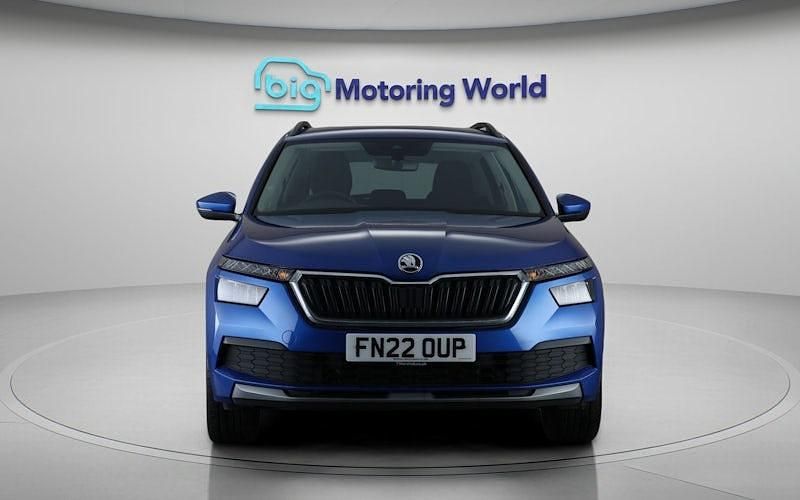 Used Skoda 110 R SE Drive 110 HP (80 kW) 2022 Blue Hatchback